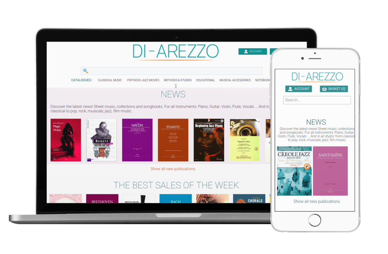 Di-arezzo - Création site Internet - affiliation - seo